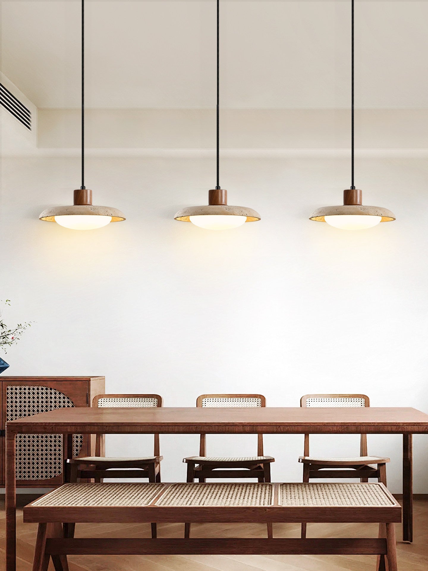 Tavola Travertine Pendant Light