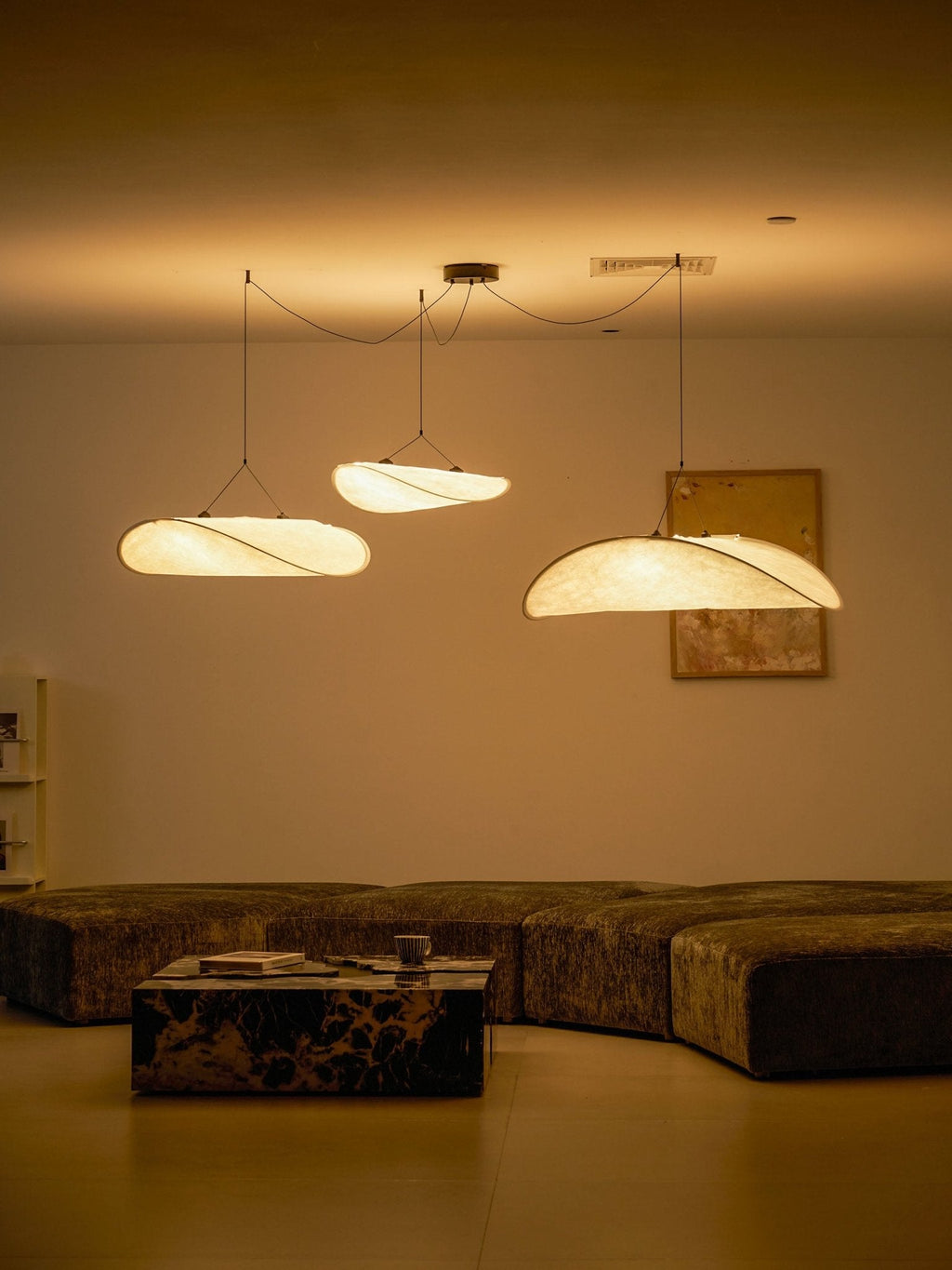 Tense Tyvek Pendant Lamp
