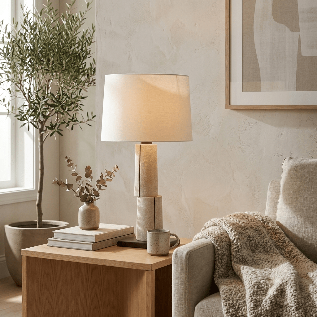 Tessaro Stacked Table Lamp