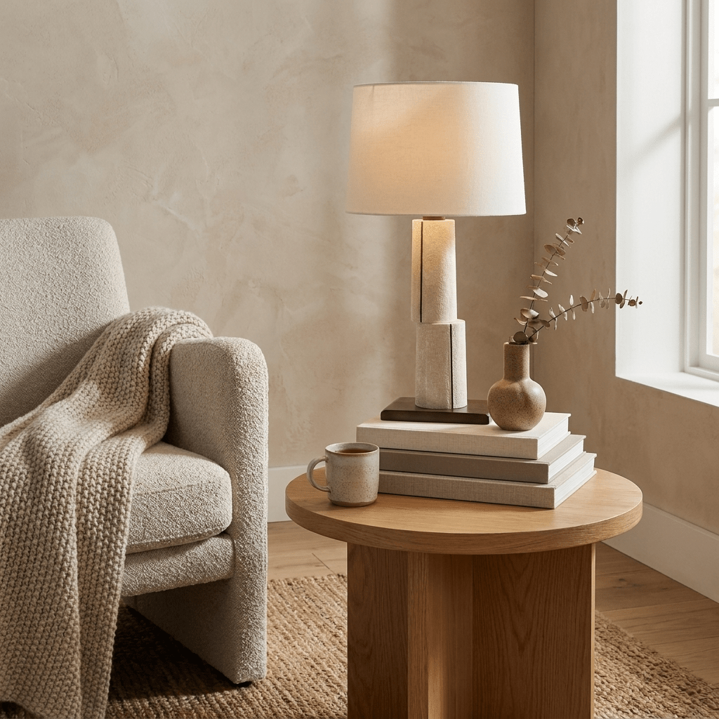 Tessaro Stacked Table Lamp