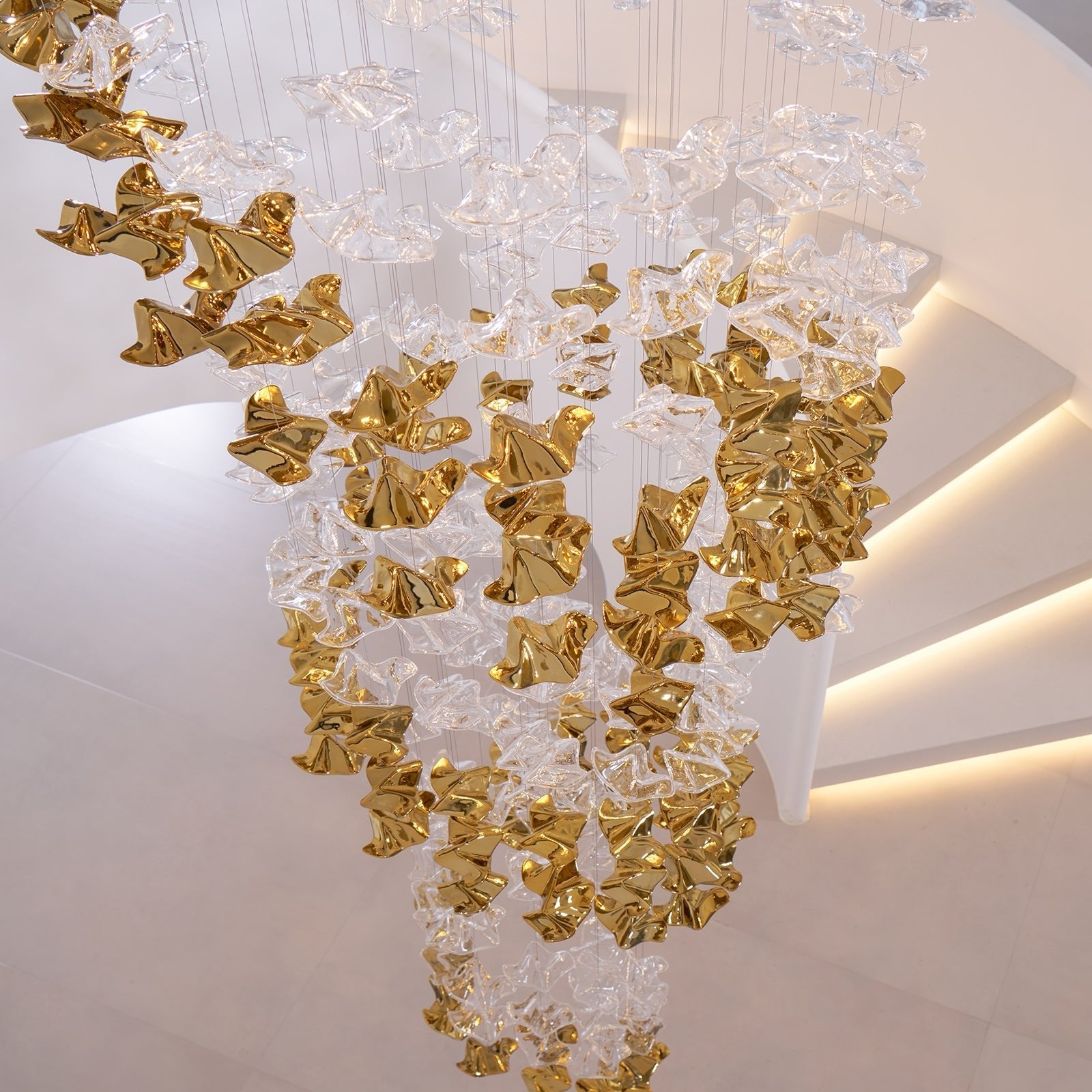 Tidal Art Glass Pendants Lamp
