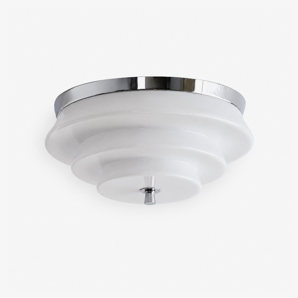 Tiered Glass  Ceiling Light