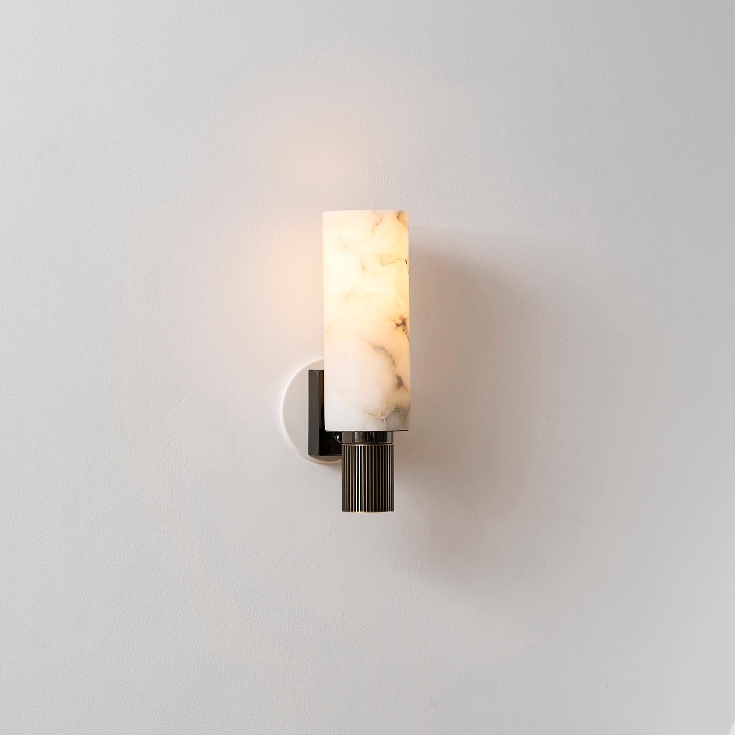 Torch Alabaster Sconce