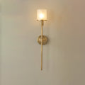 Tracie Classic Alabaster Sconce