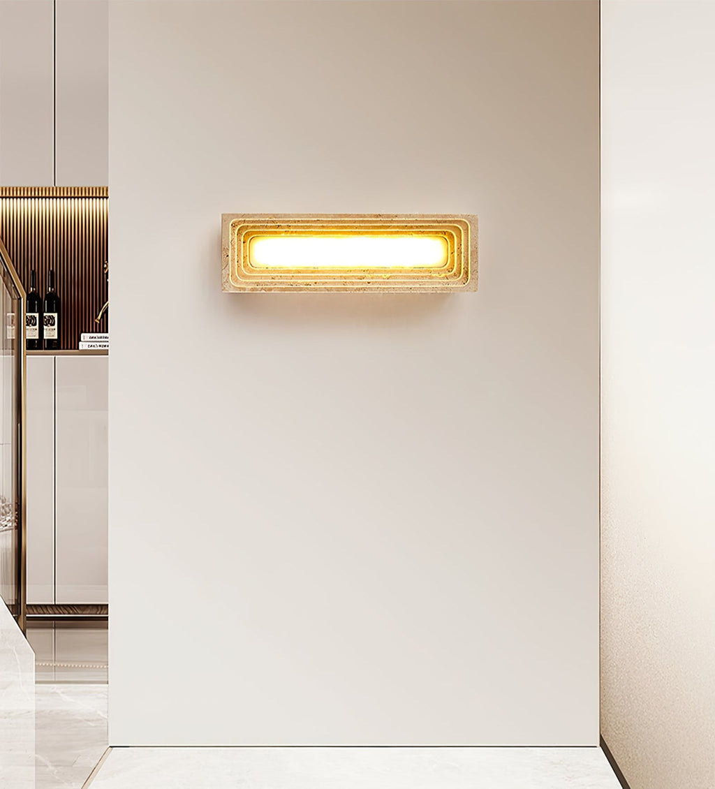 Canyon Travertine Wall Sconce