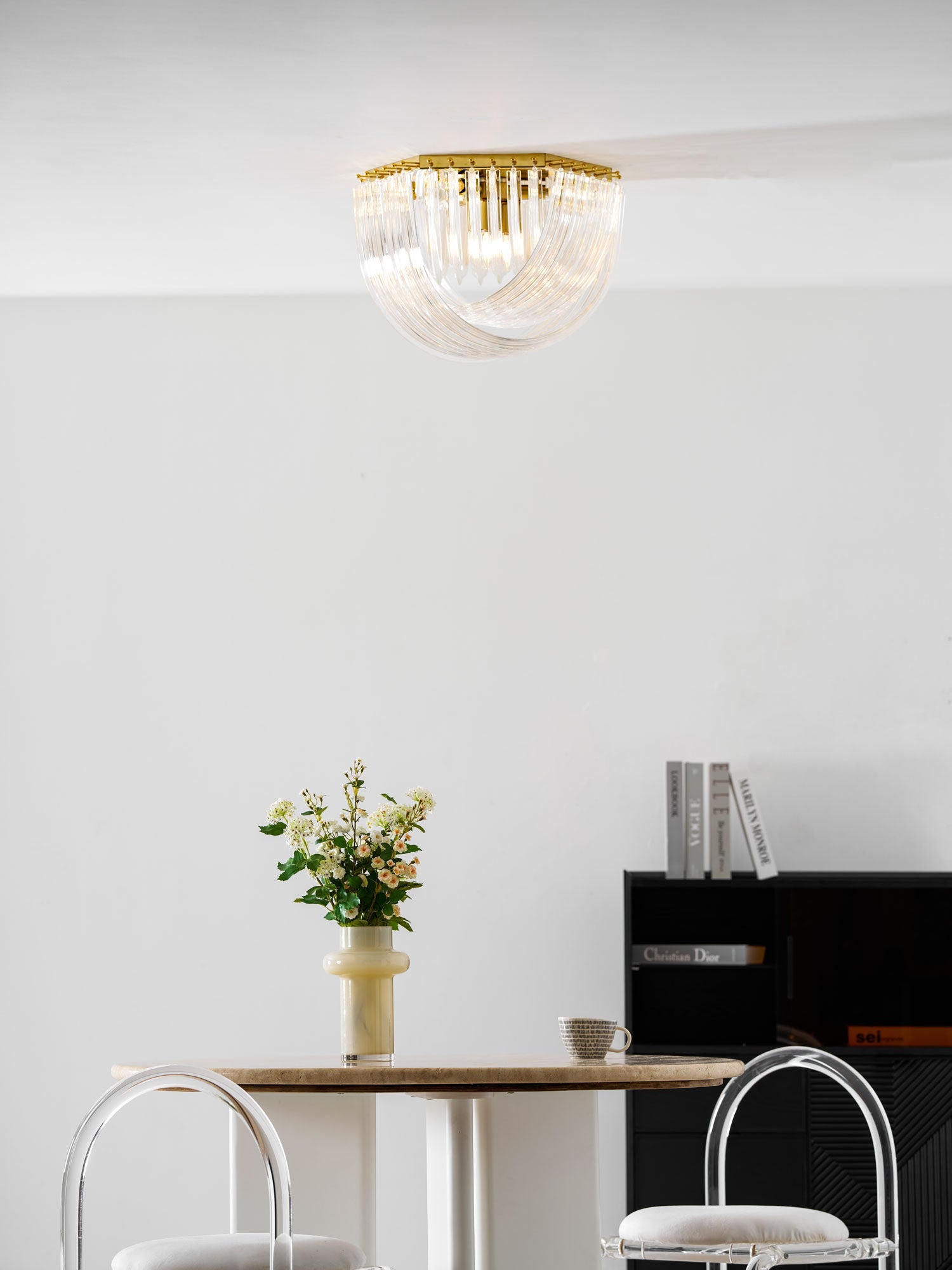 Trevi Glass Ceiling Lamp