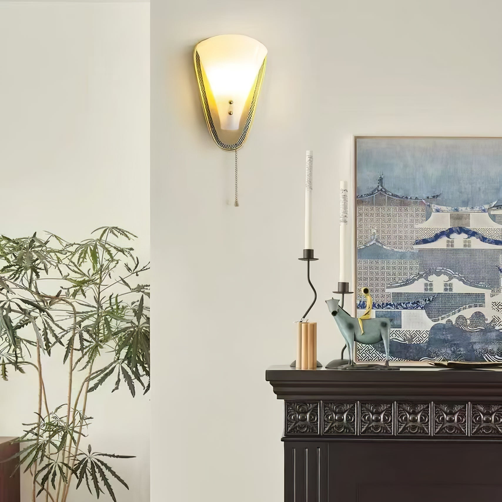 Triangular Wall Lamp