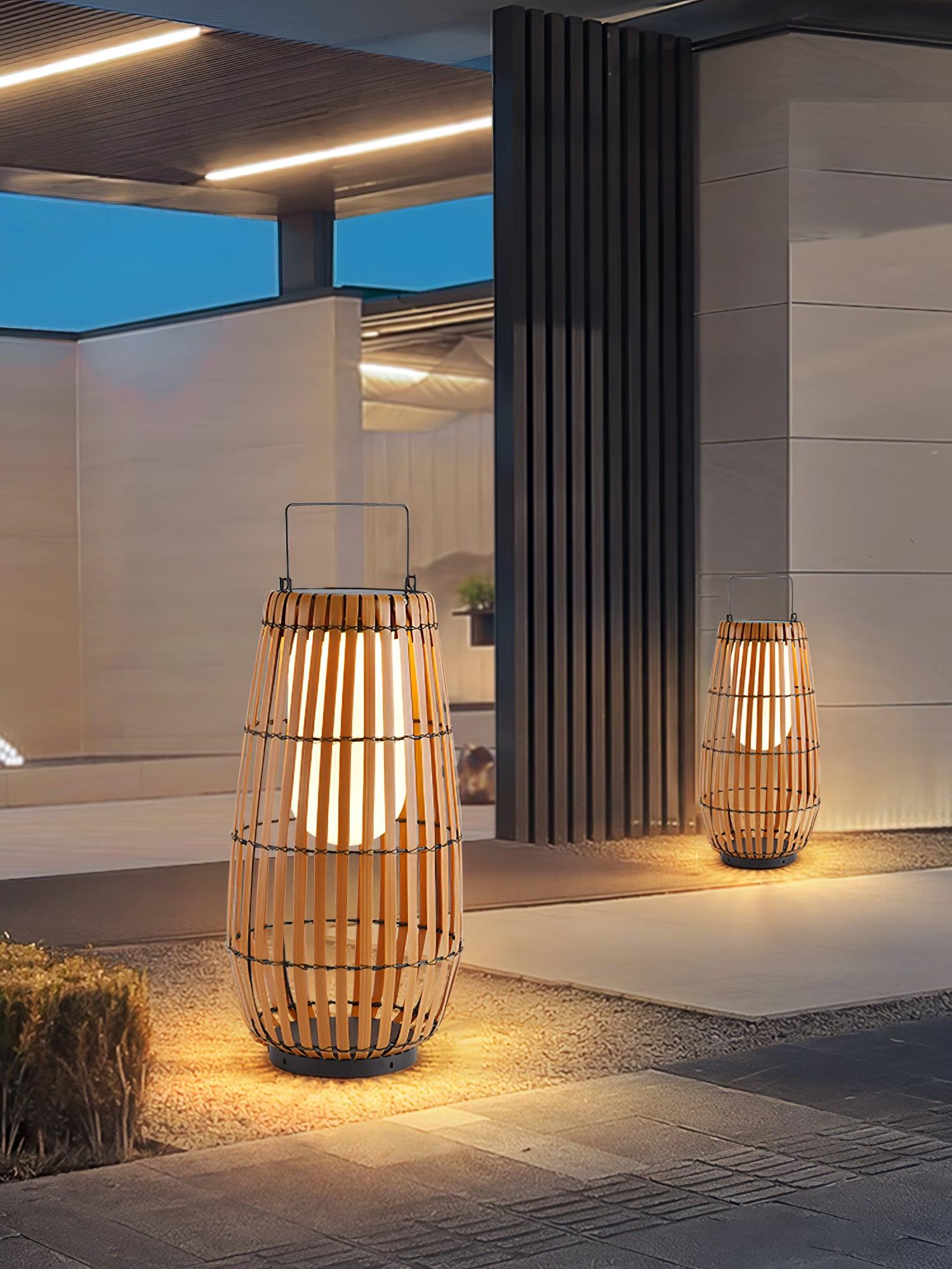 Tropic Braid Lantern Outdoor Lamp