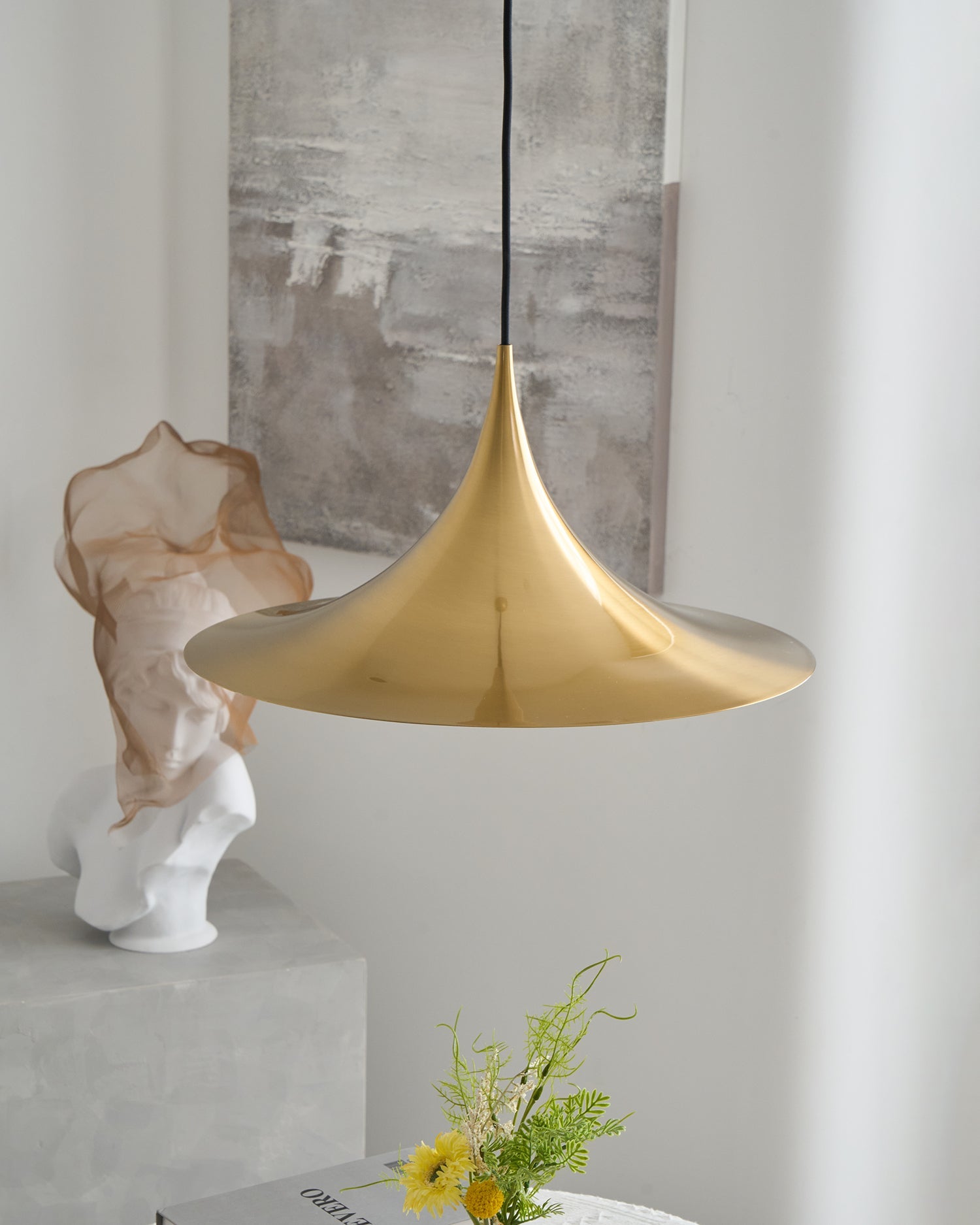 Semi Swag Pendant Light