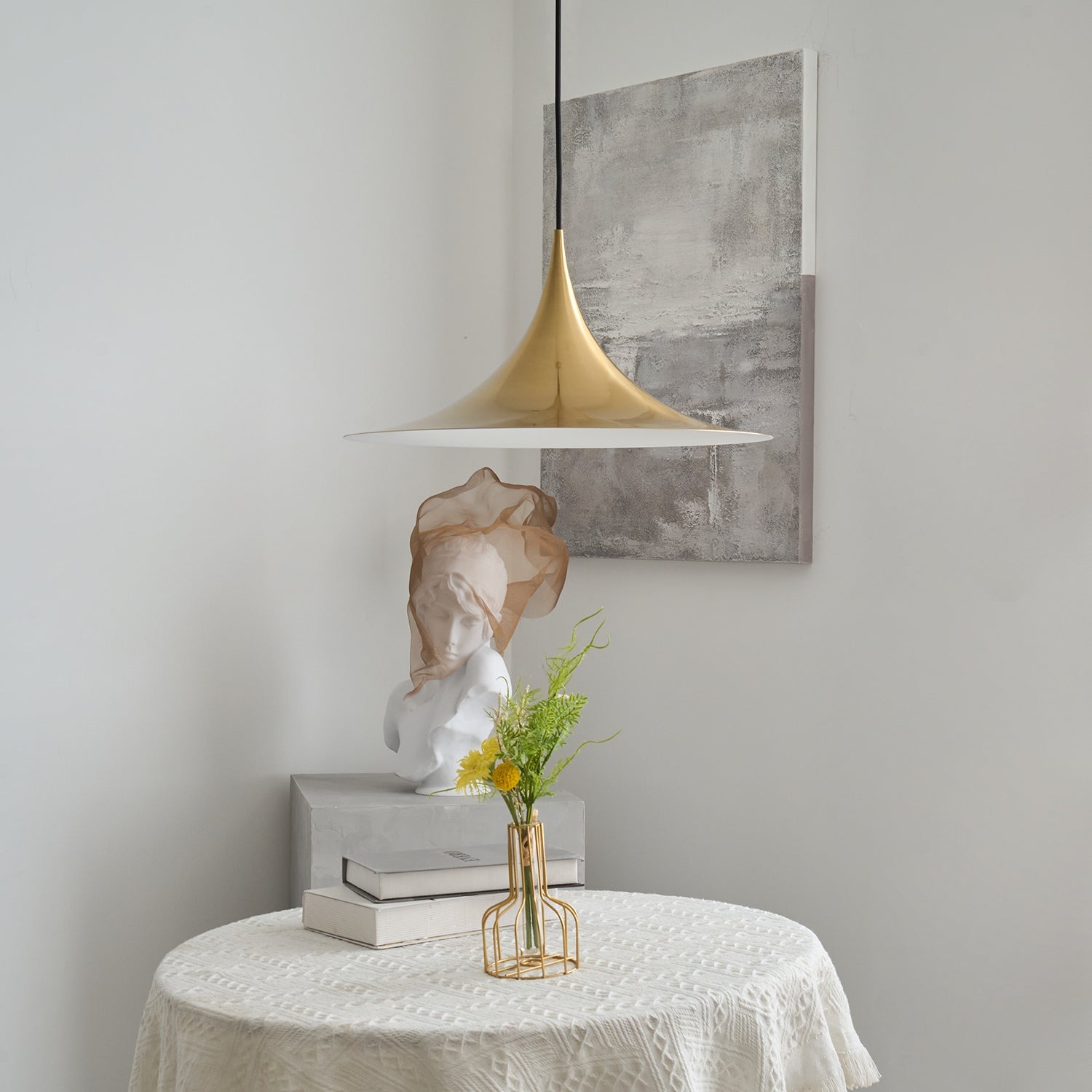 Semi Swag Pendant Light