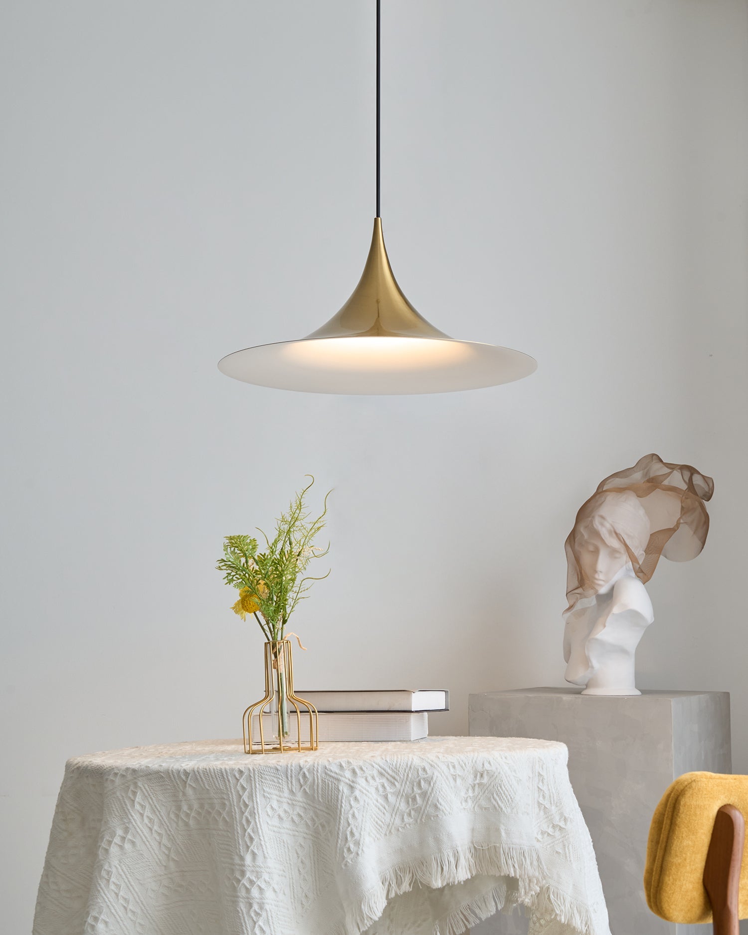 Semi Swag Pendant Light