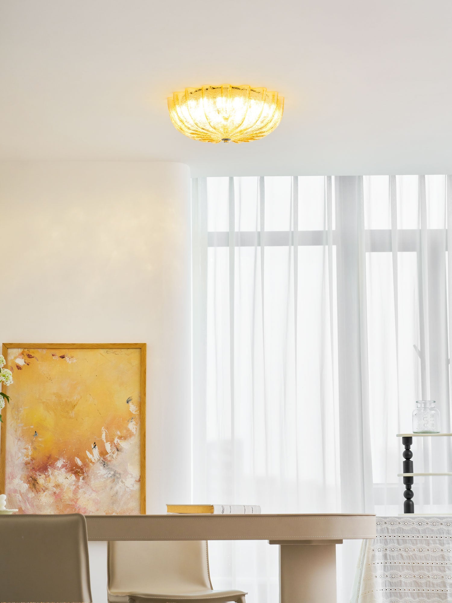 Murano Blown Glass Ceiling Light
