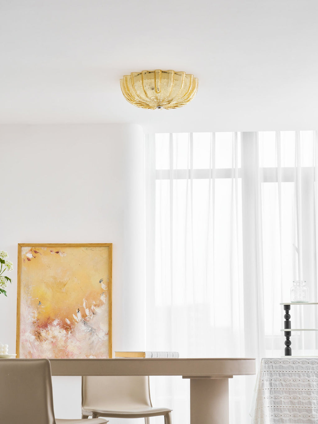 Murano Blown Glass Ceiling Light