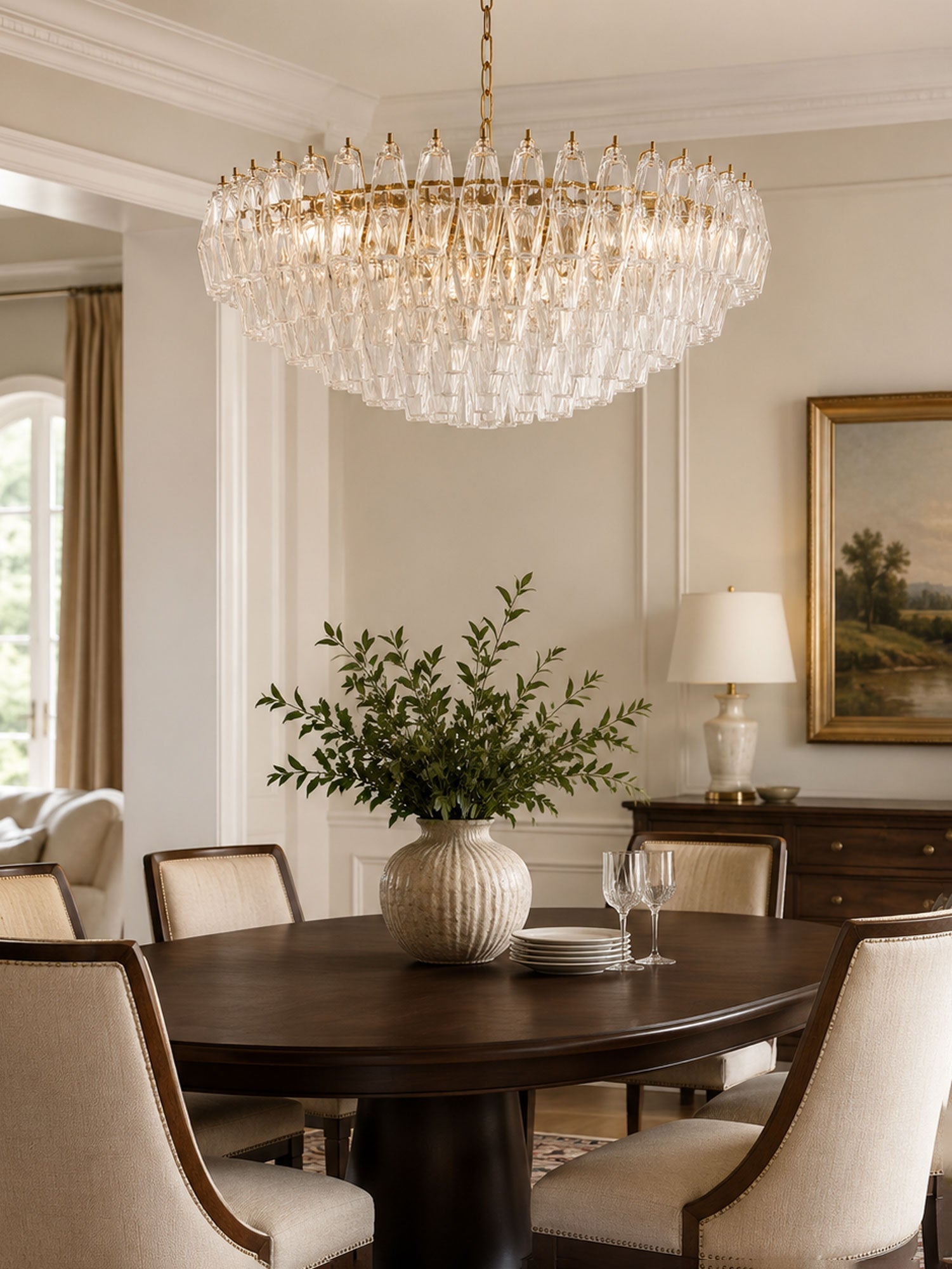 Clear Sorrento Chandelier