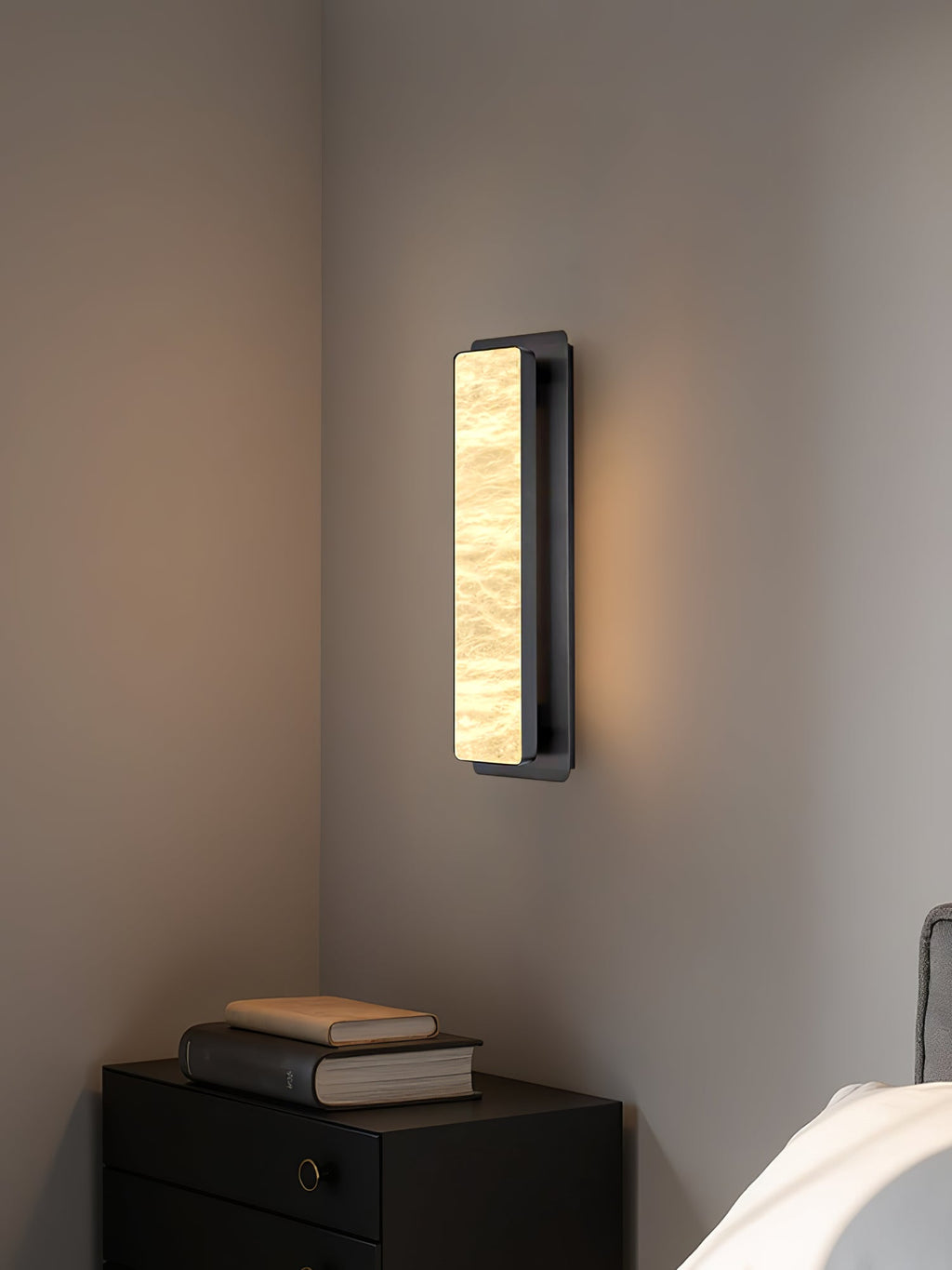 Velmora Alabaster Wall Light