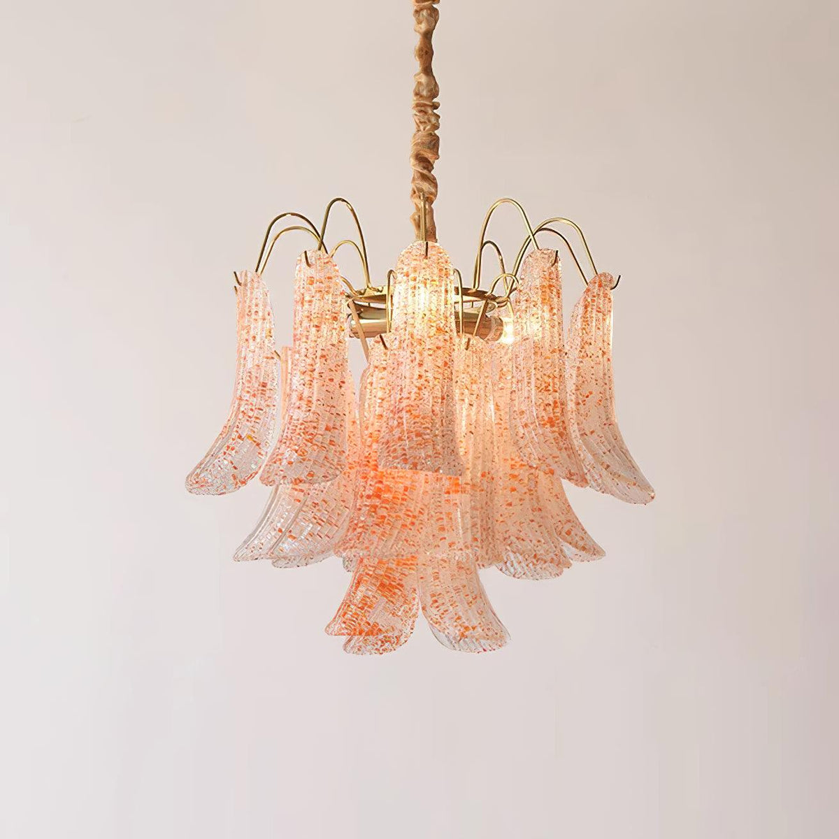 Colorful Murano-Style Glass Chandelier