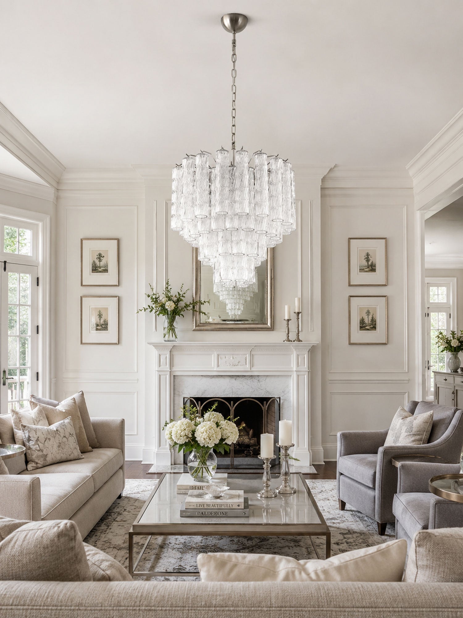 Vetrina Glass Chandelier