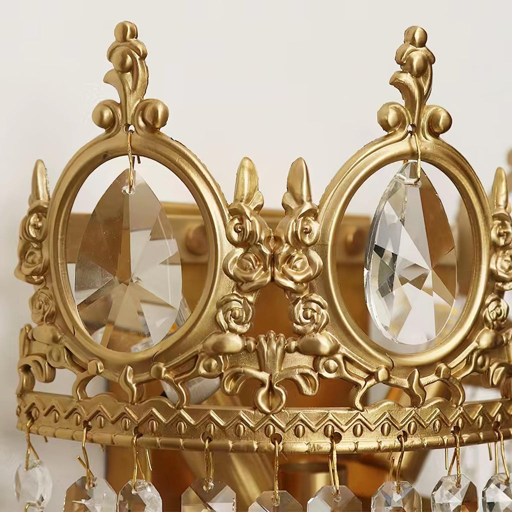 Vintage Crystal  Wall lamp