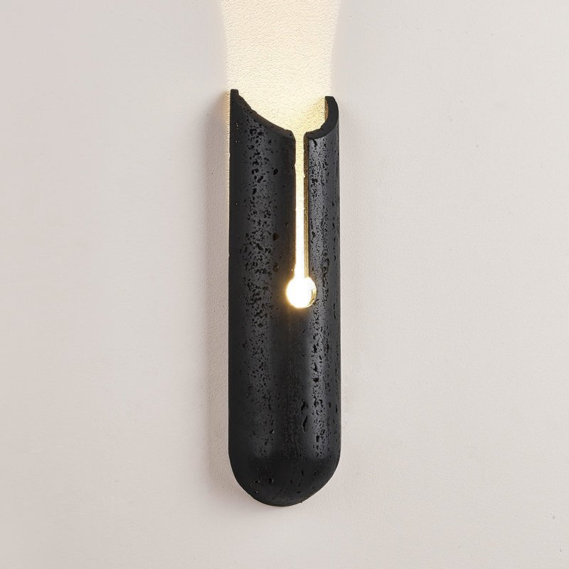 Vulca Split Stone Wall Light
