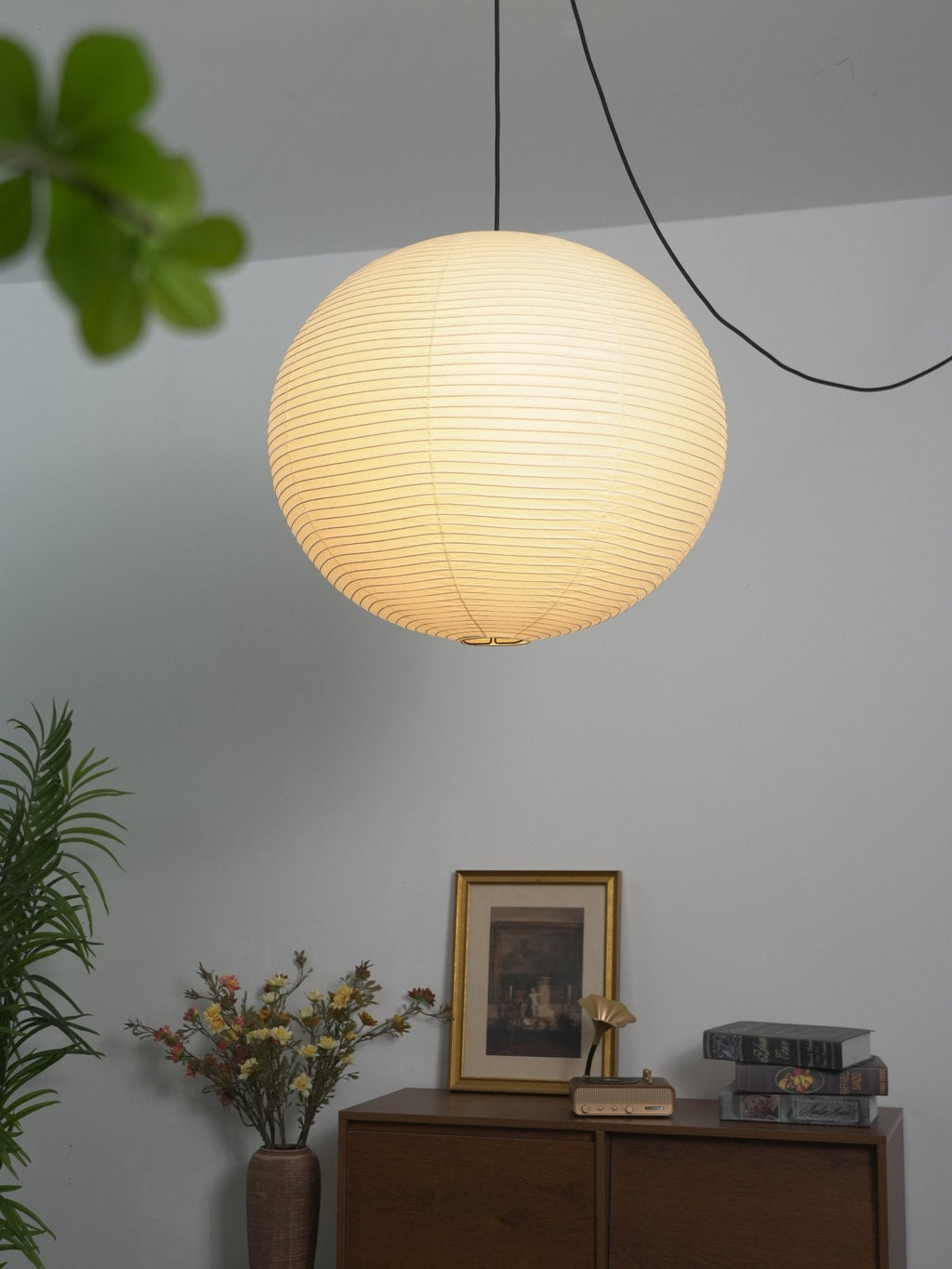 Washi Paper Whimsy Pendant Lamp