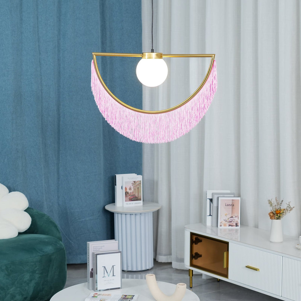 Wink Fringe Pendant Light
