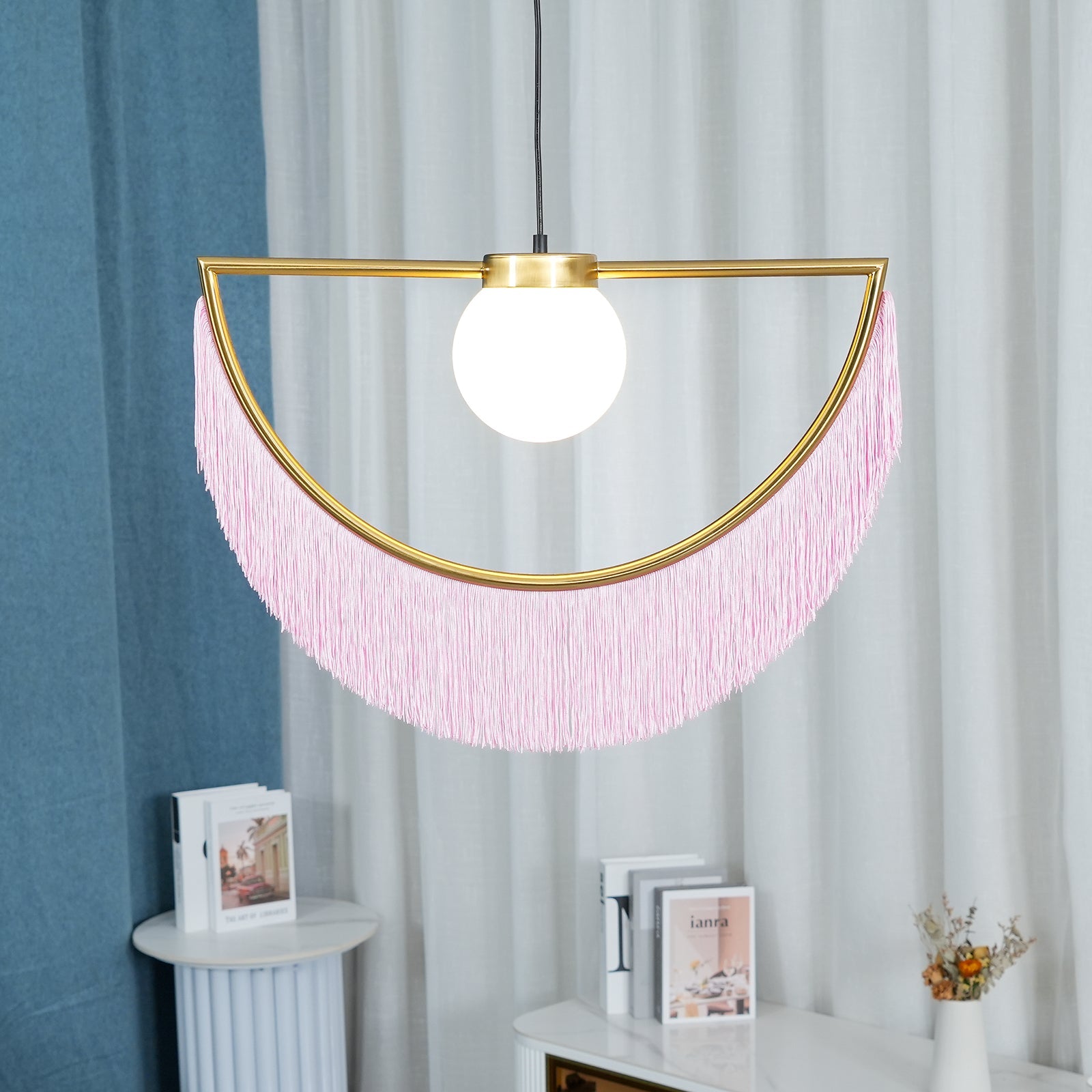Wink Fringe Pendant Light