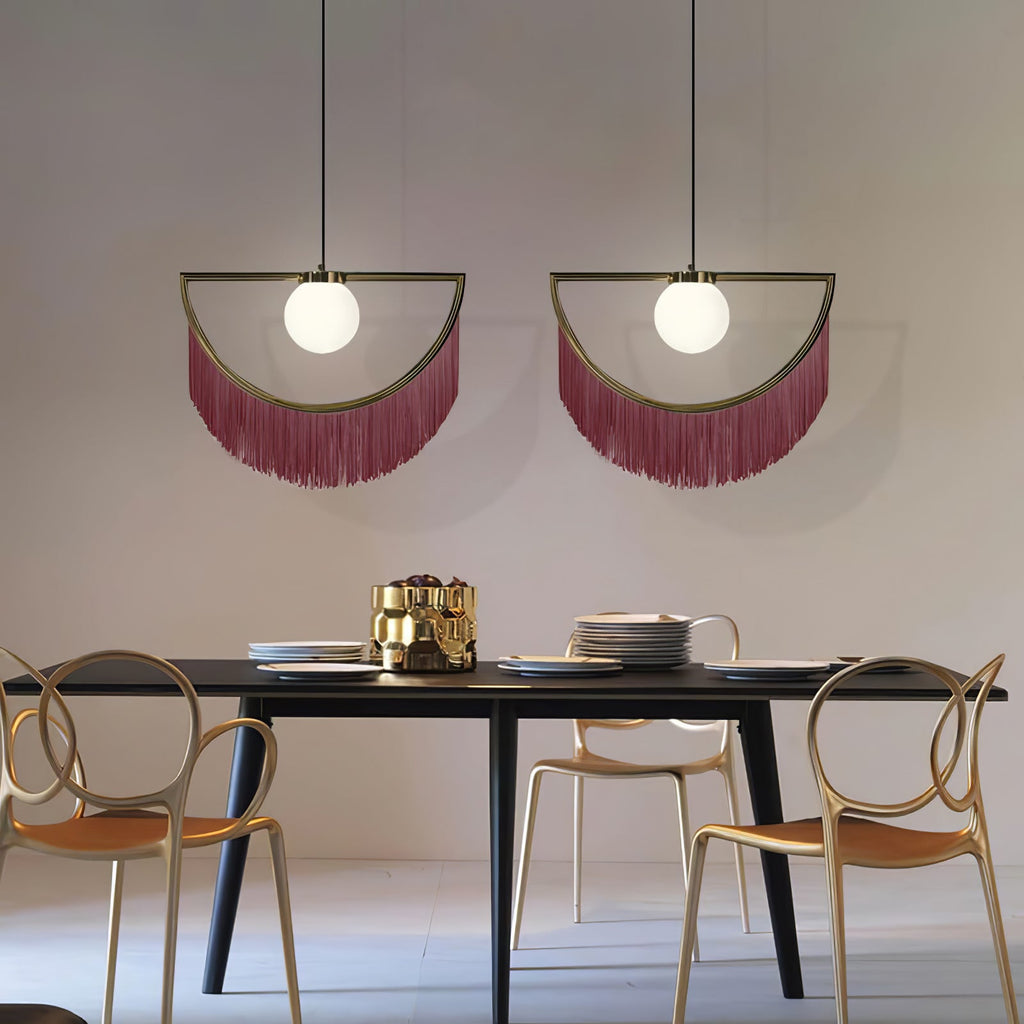 Wink Fringe Pendant Light