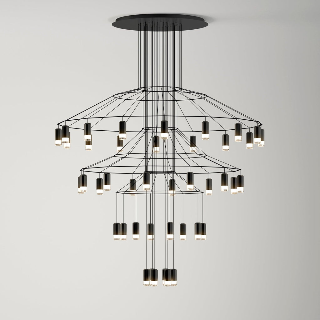 Lattice Chandelier