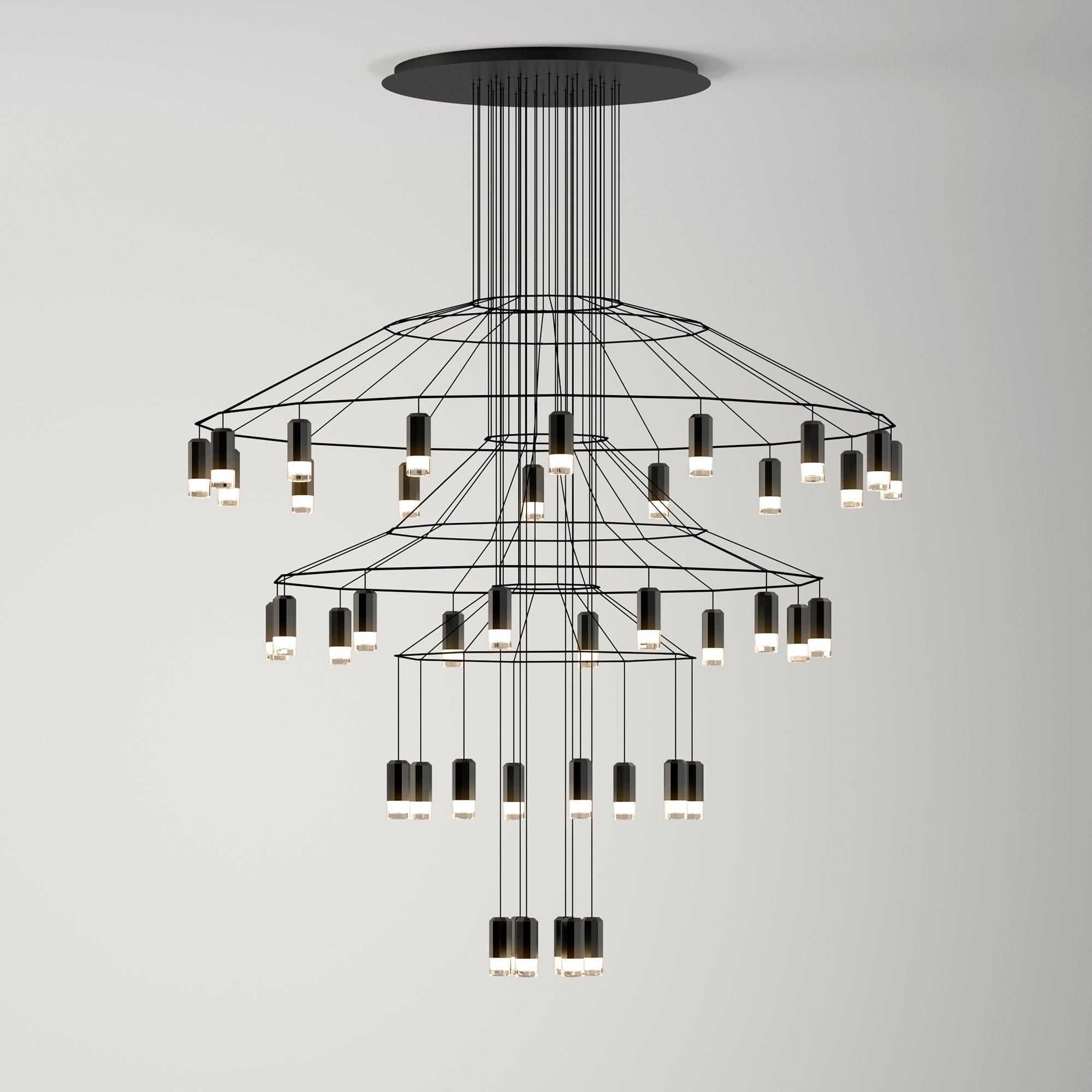 Lattice Chandelier