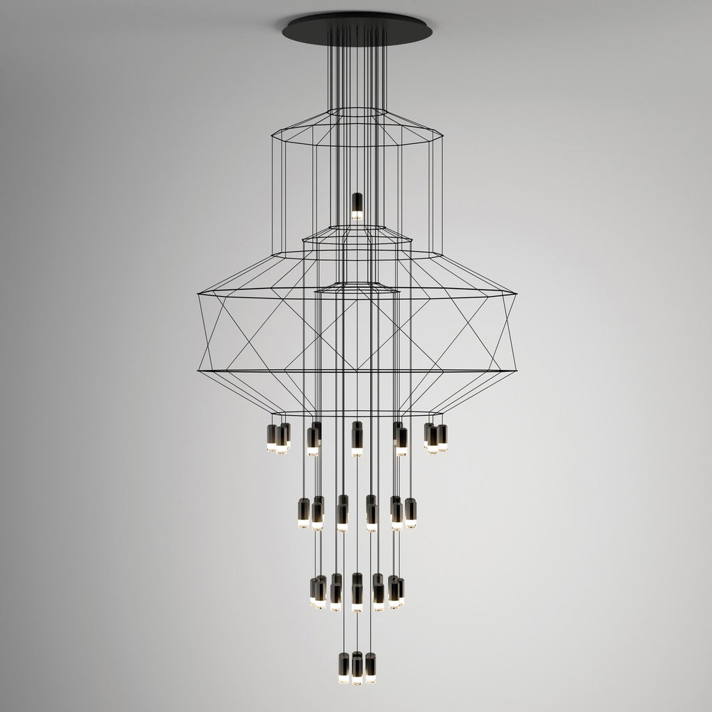 Lattice Chandelier