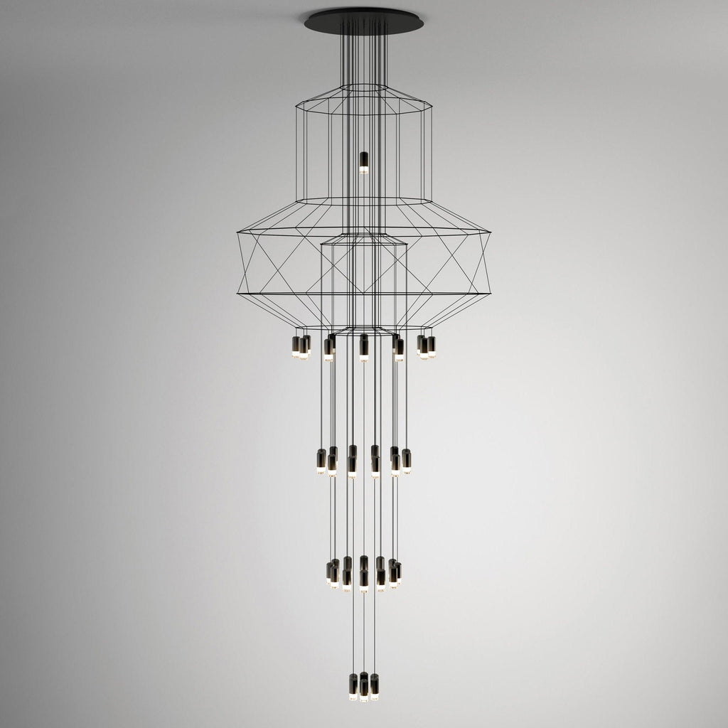 Lattice Chandelier