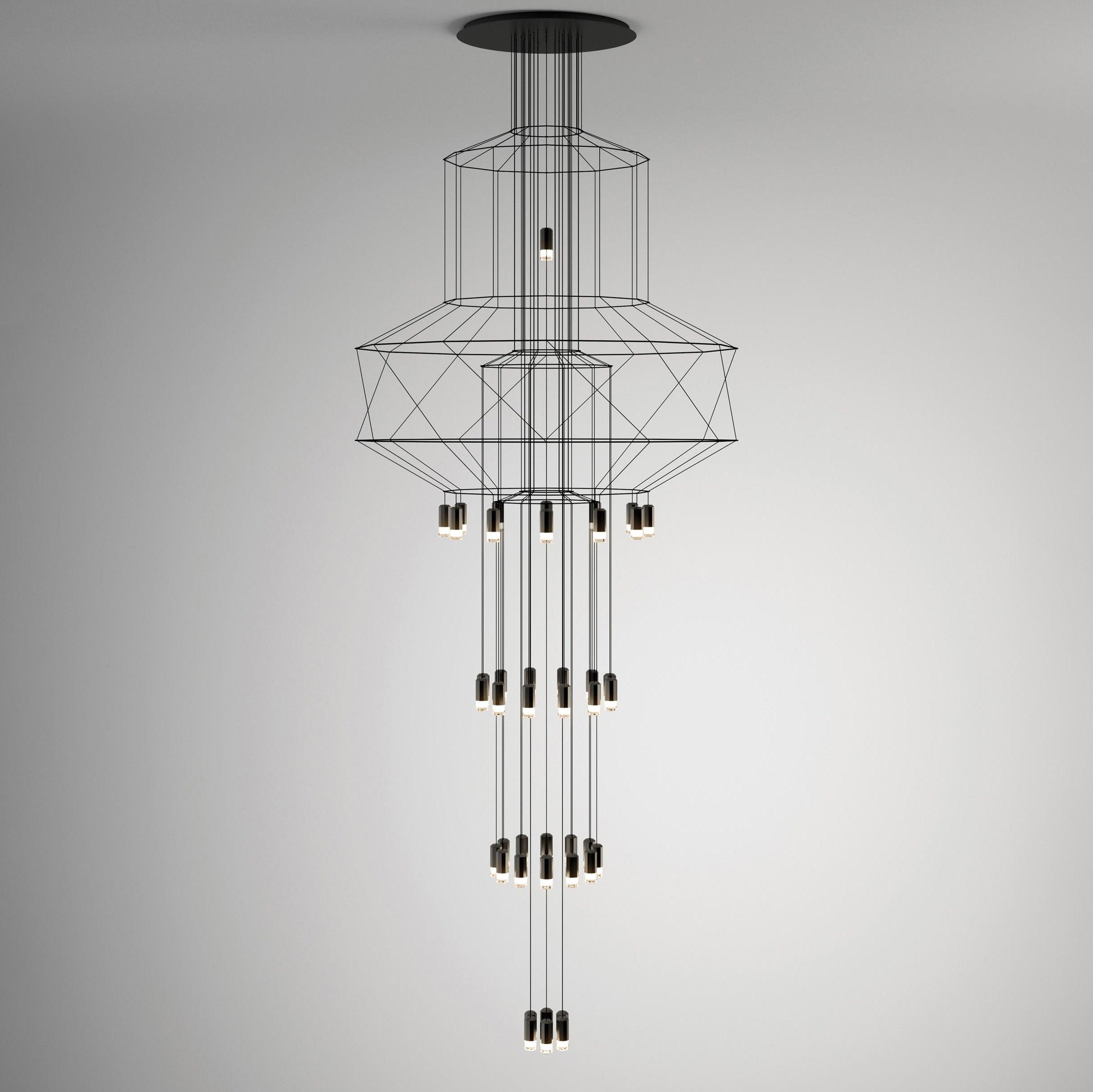 Lattice Chandelier