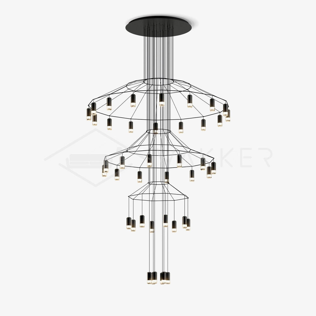 Lattice Chandelier