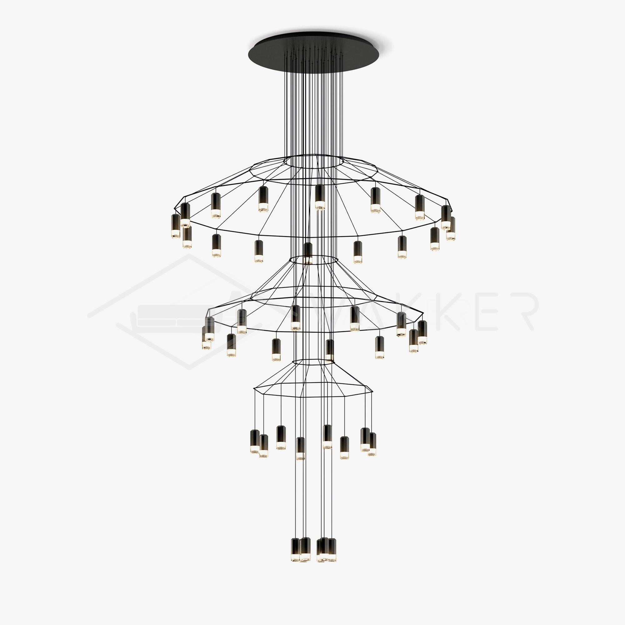 Lattice Chandelier
