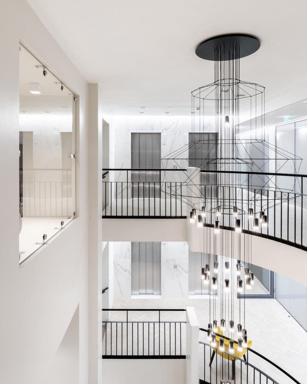 Lattice Chandelier