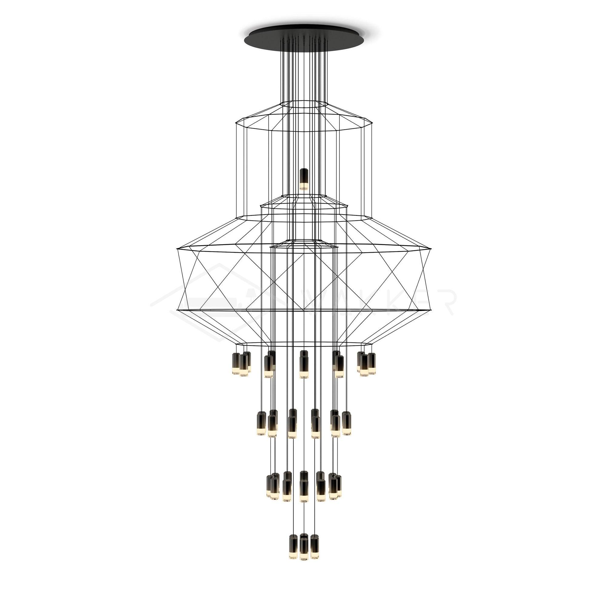 Lattice Chandelier