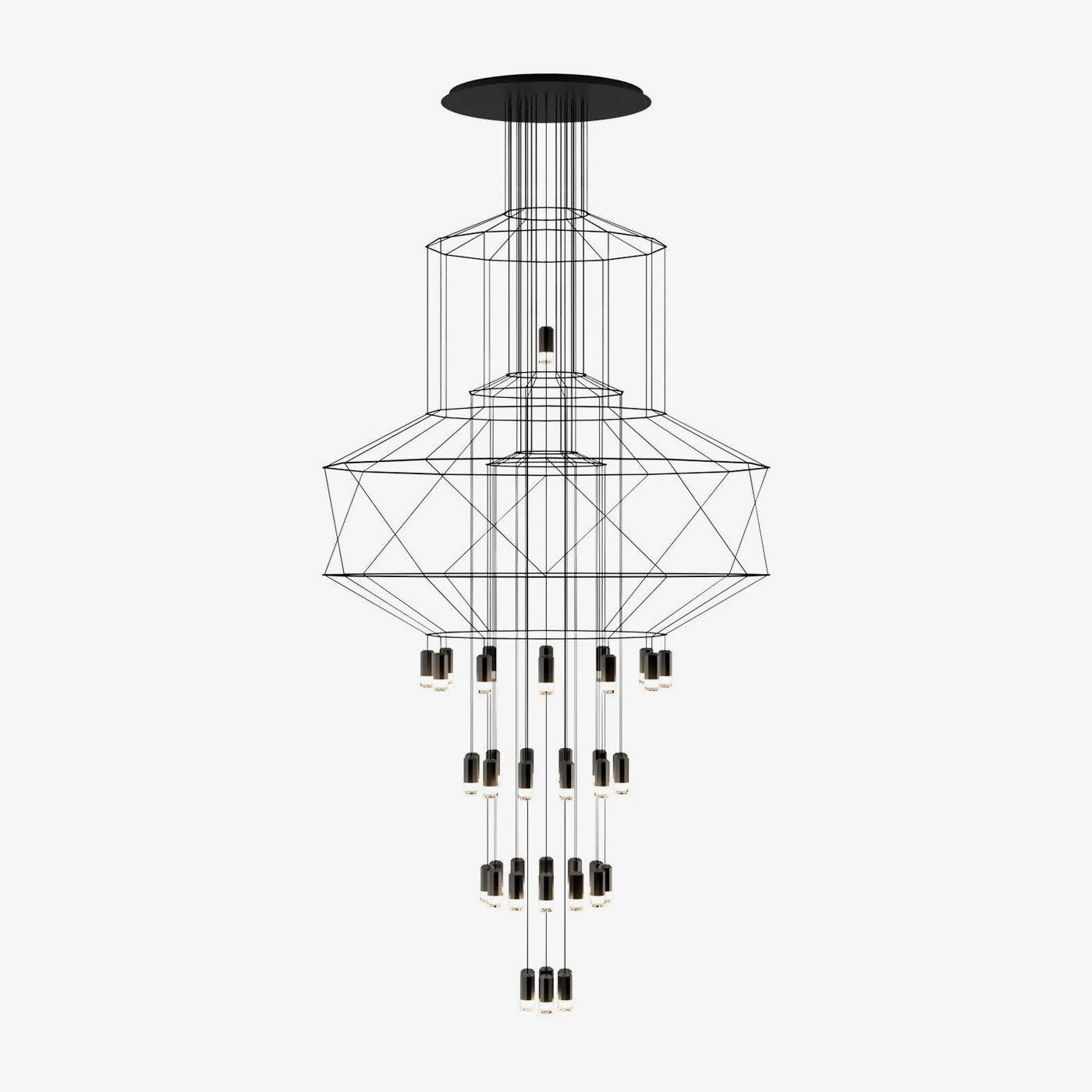 Lattice Chandelier