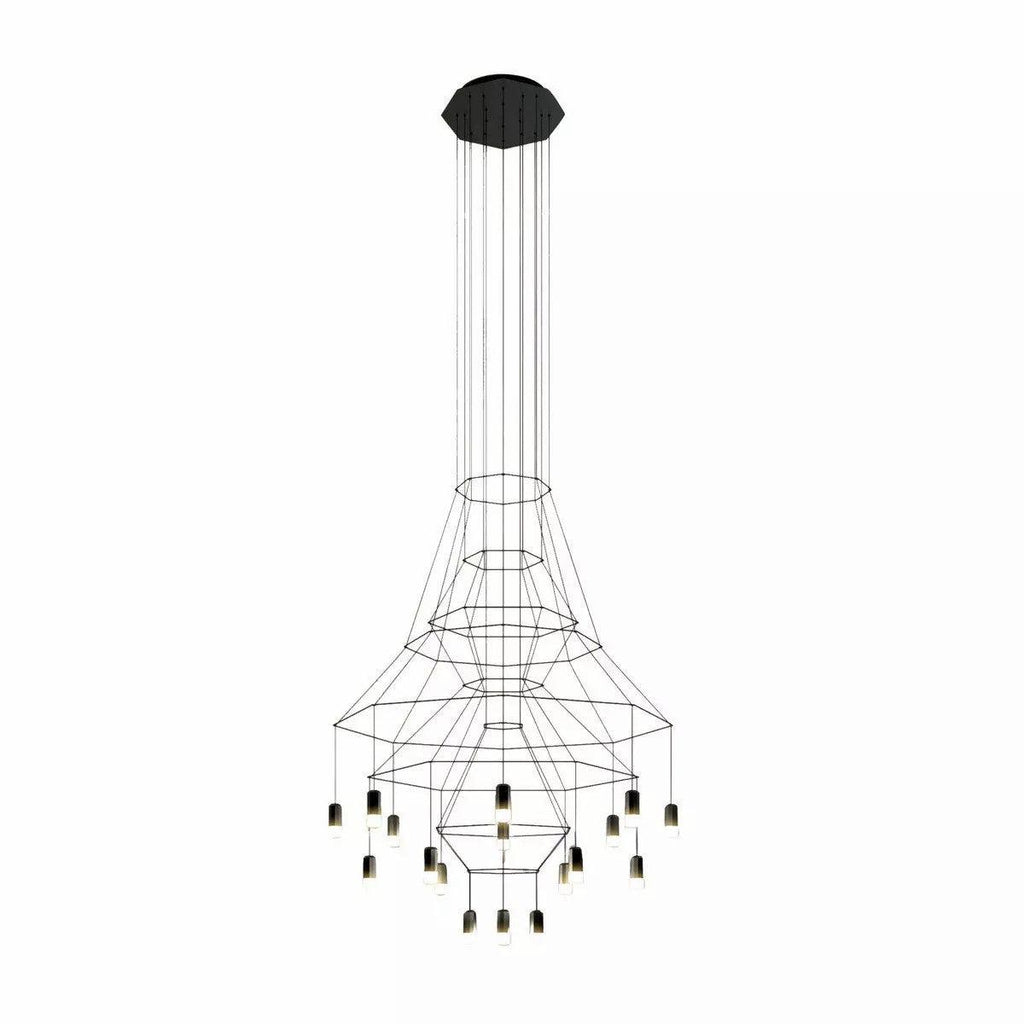 Lattice Chandelier