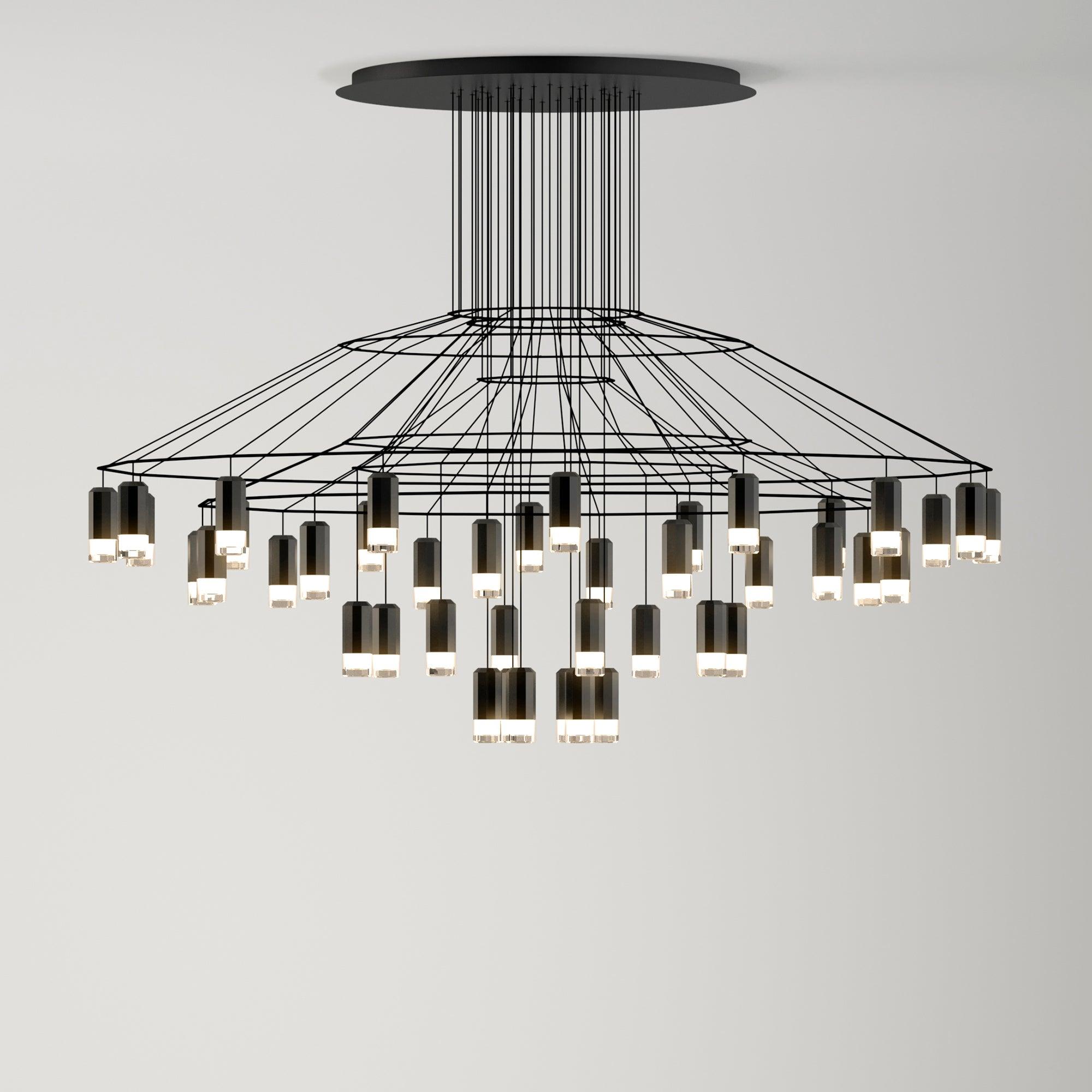 Lattice Chandelier