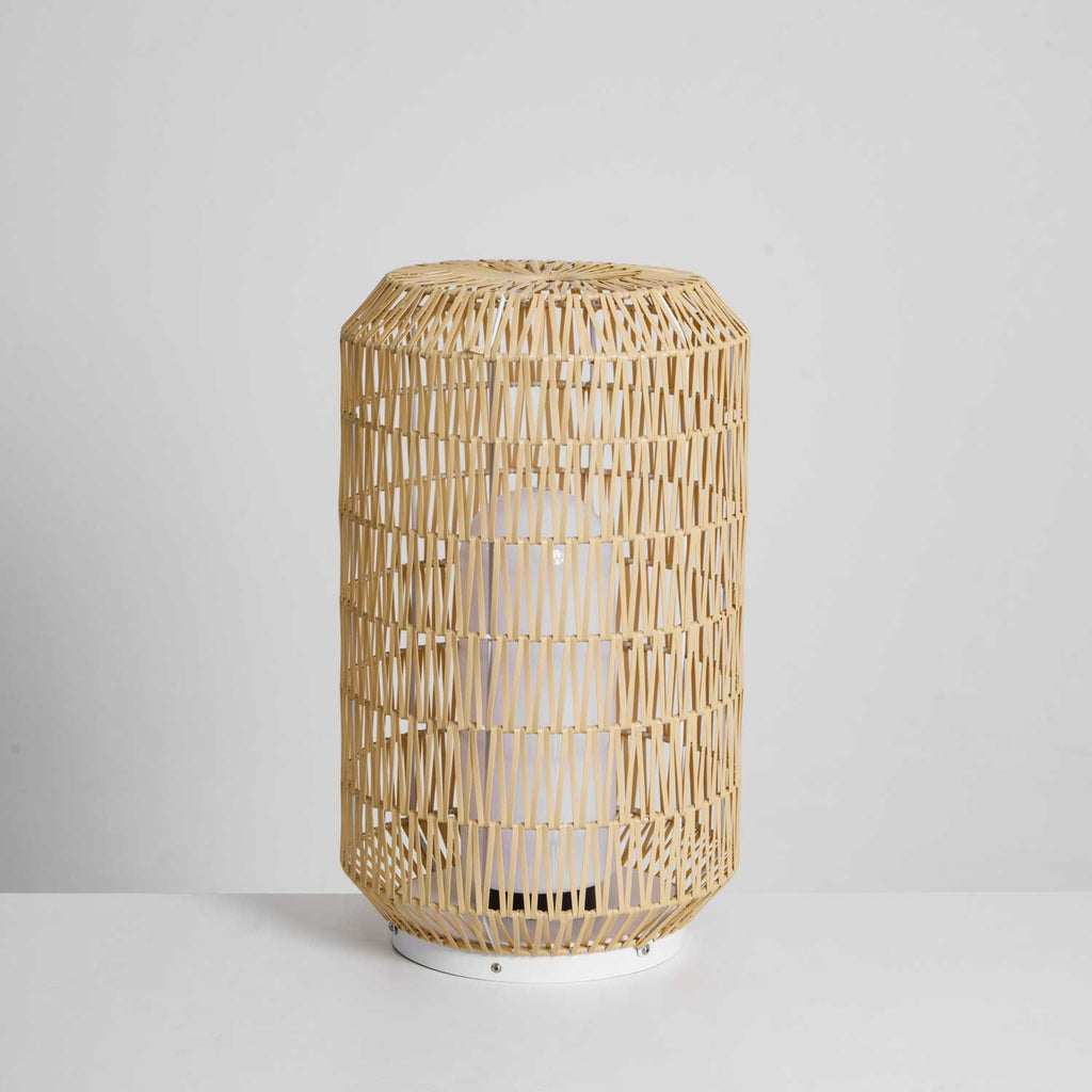 Woven Rattan Outdoor Lamp