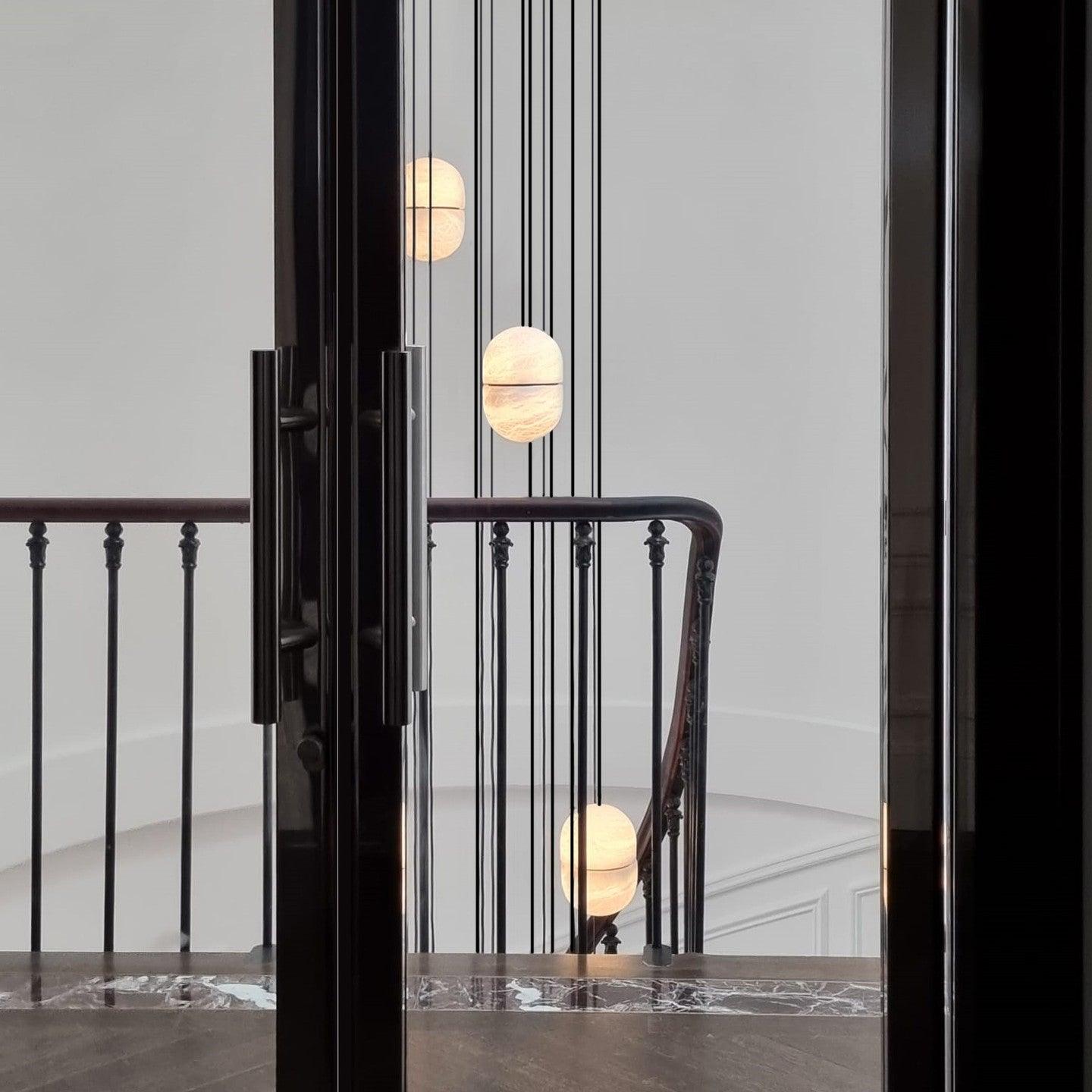 YUM Alabaster Pendant Light