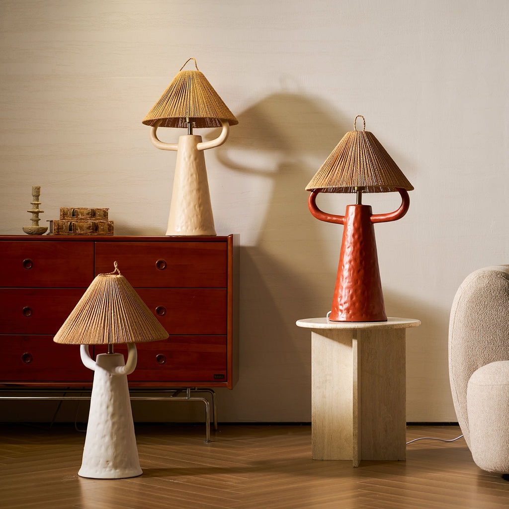 Horns Ceramic Table Lamp