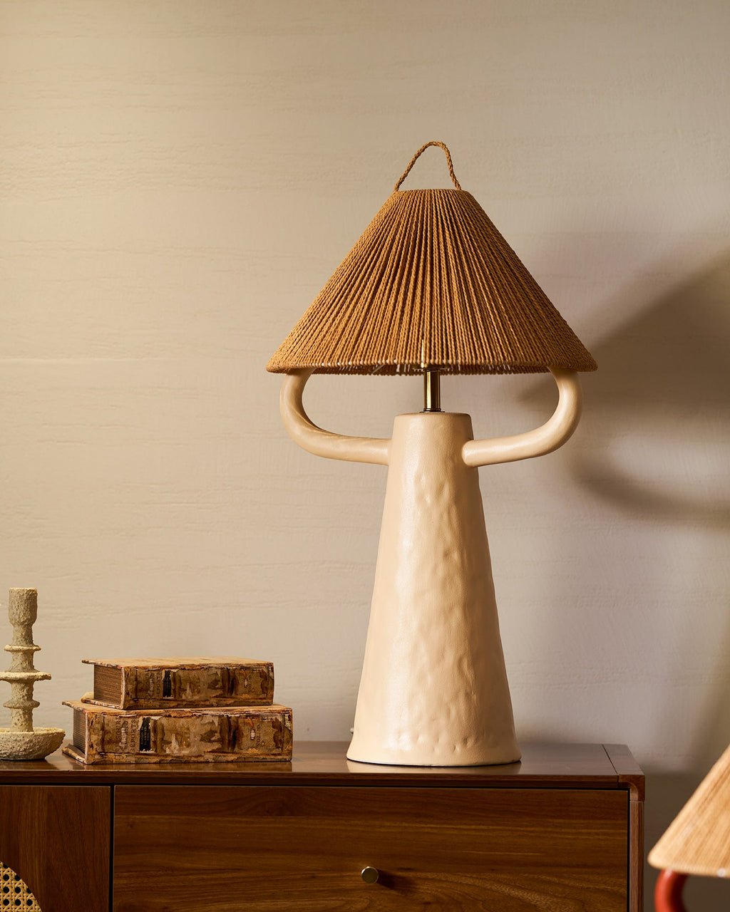 Horns Ceramic Table Lamp