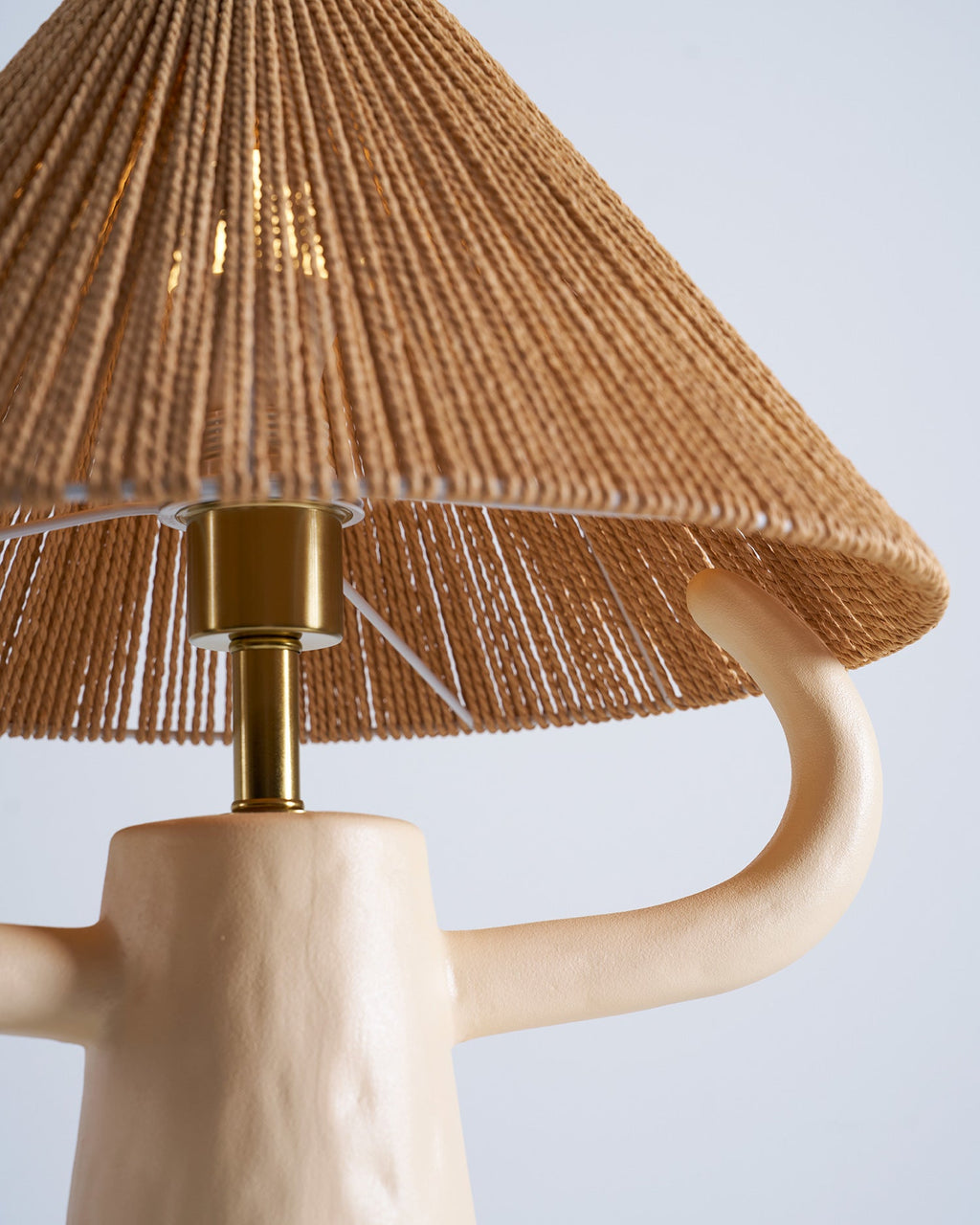 Horns Ceramic Table Lamp