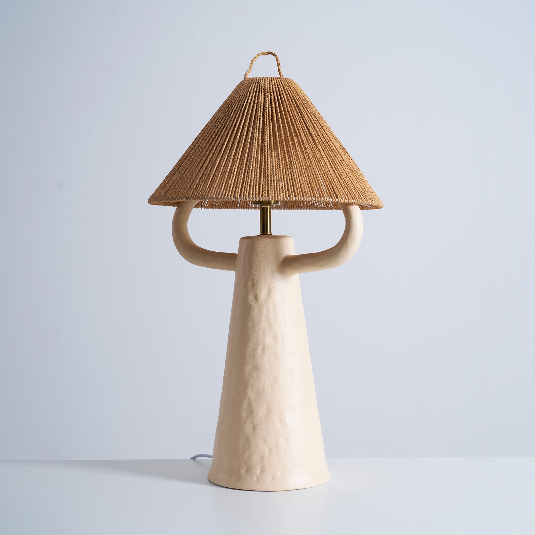 Horns Ceramic Table Lamp