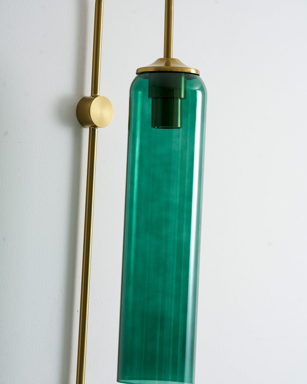 Modern Glass Plug-In Wall Lamp