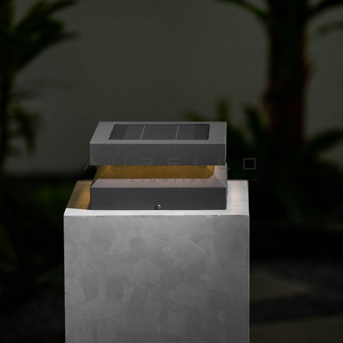 Square Post Outdoor Light