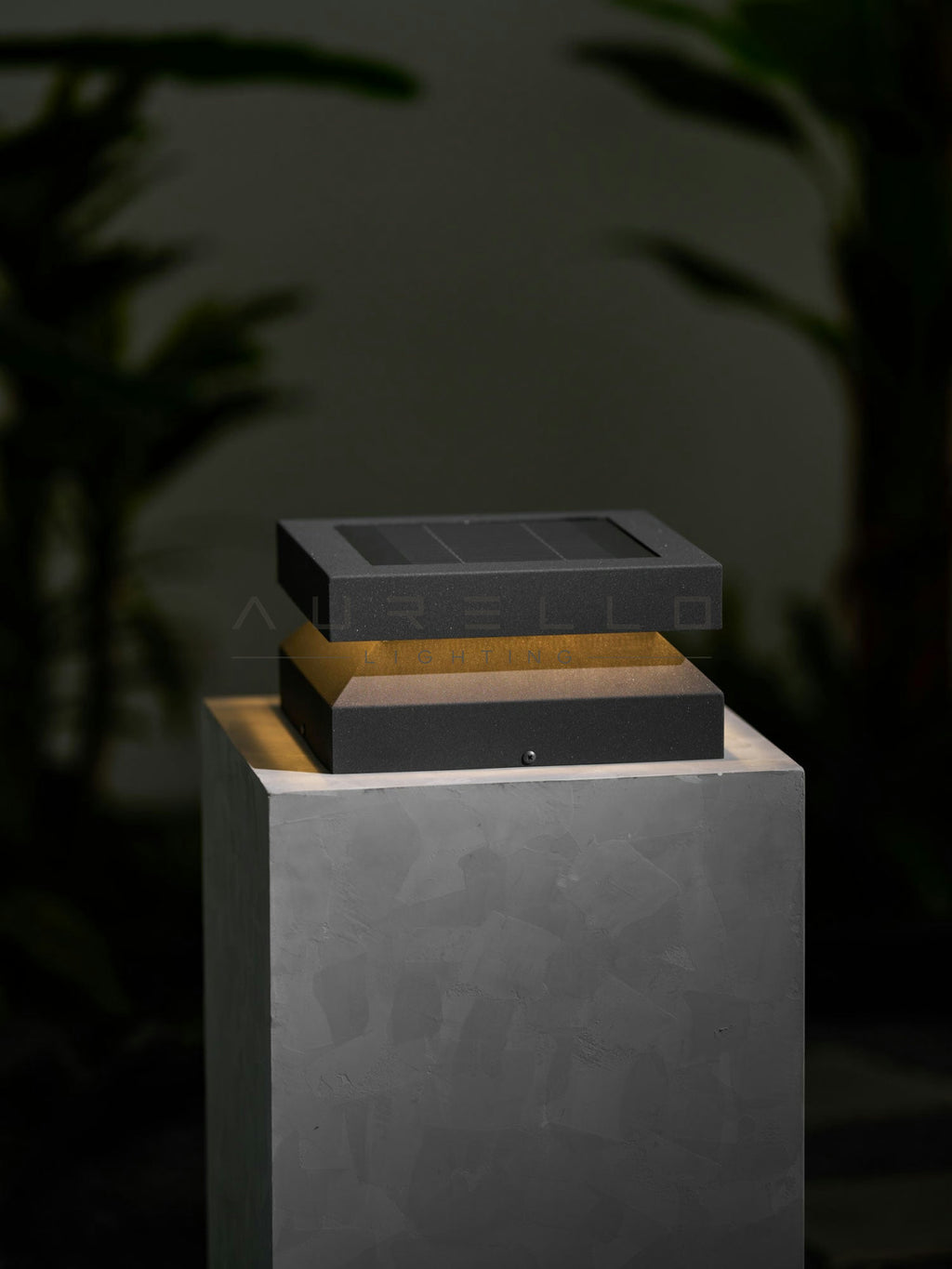 Square Post Outdoor Light