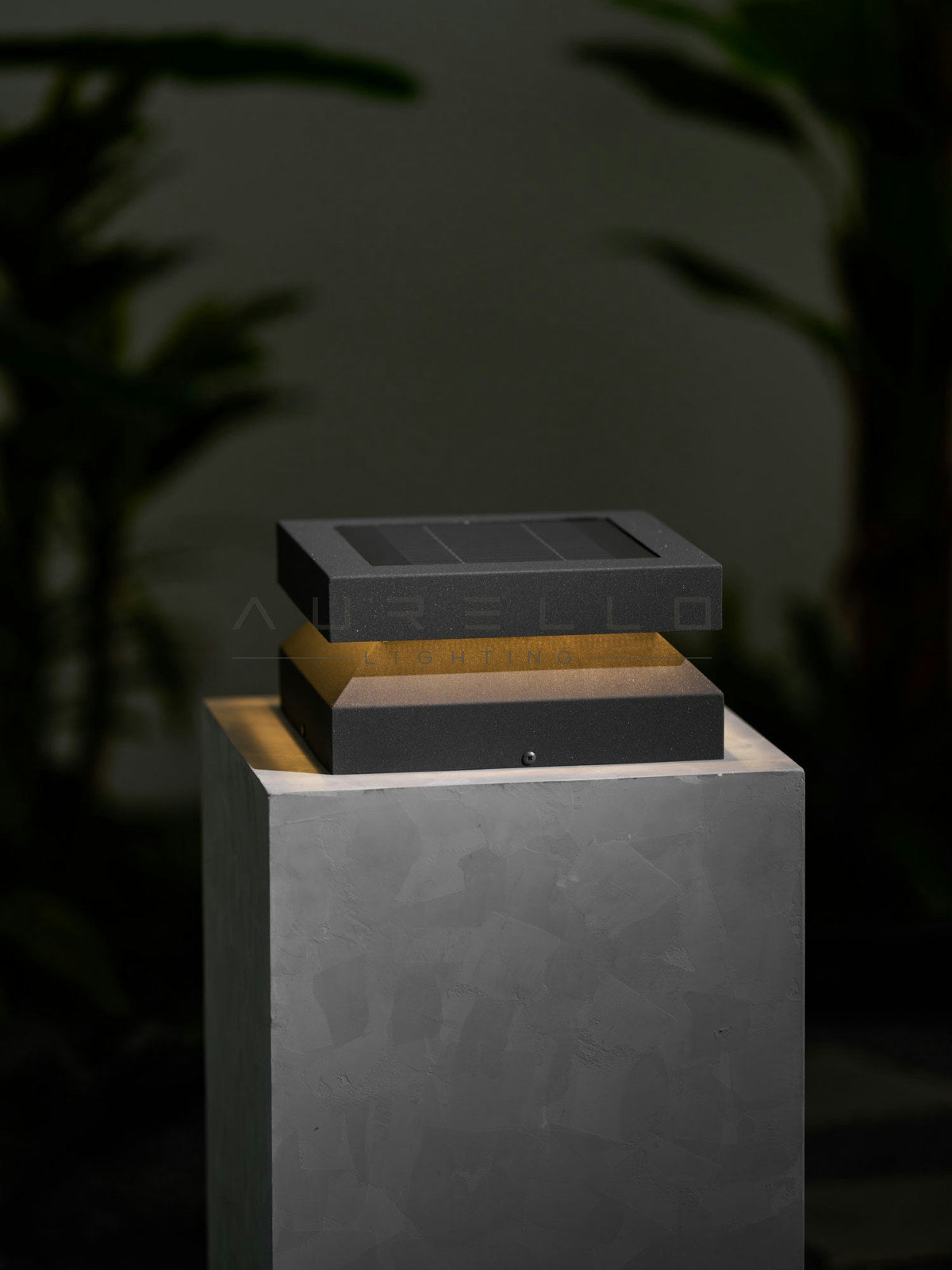 Square Post Outdoor Light