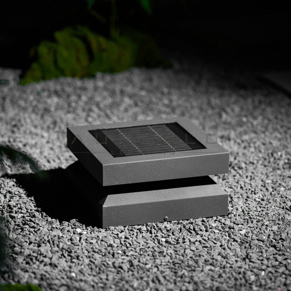 Square Post Outdoor Light